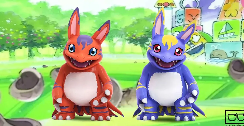 Original Colour Elecmon - Digimon Statue - KOKO-Studio