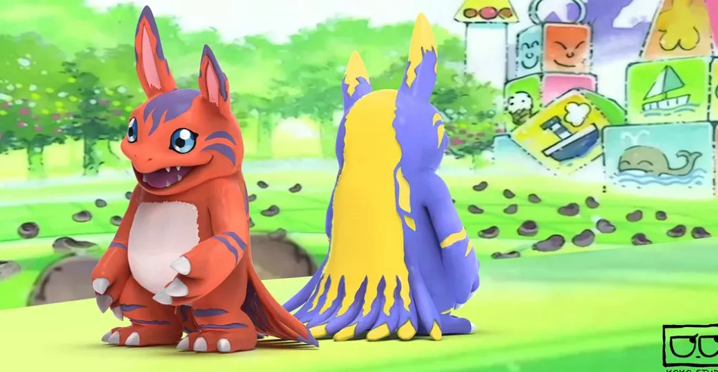 Original Colour Elecmon - Digimon Statue - KOKO-Studio
