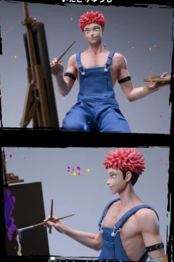 Painter Yuji Itadori - Jujutsu Kaisen Resin Statue - SGS Studio