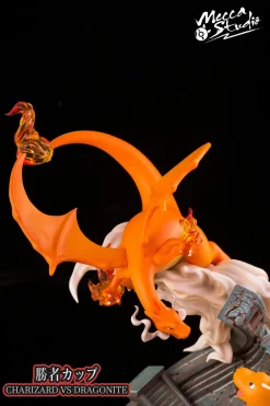 Palace of Victory Charizard vs Dragonite - Pokemon Resin Statue - Mecca Mai Studios