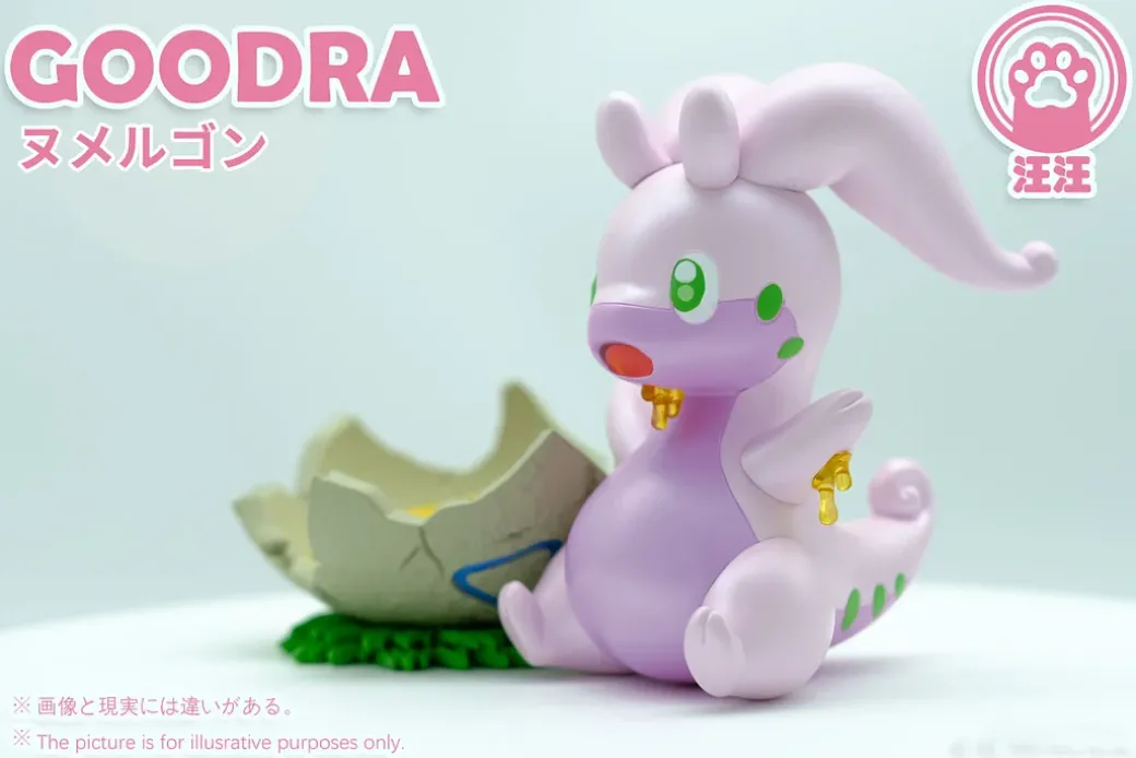 Palm Treasure Series 005 Goodra - Pokemon Resin Statue - Wang Wang Studio