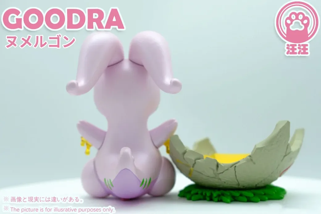 Palm Treasure Series 005 Goodra - Pokemon Resin Statue - Wang Wang Studio