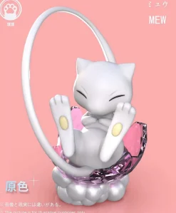 Palm Treasure Series 004 Mew - Pokemon Resin Statue - Wang Wang Studio