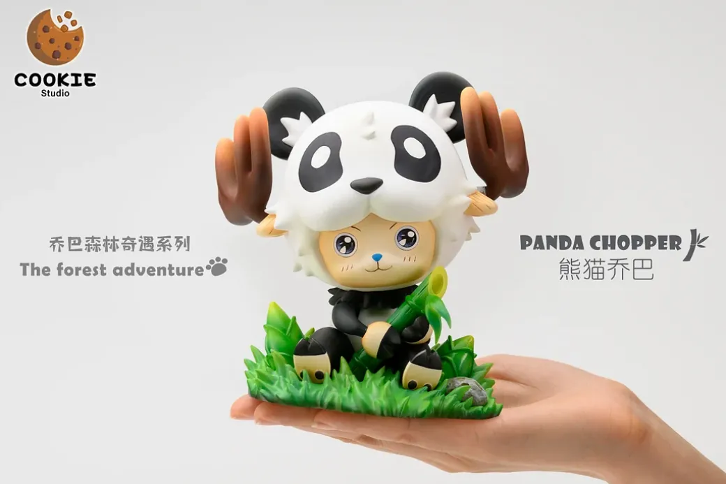 Panda Cosplay Tony Tony Chopper - ONE PIECE Resin Statue - Cookie Studios