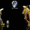 Pegasmon & Nefertimon - Digimon Resin Statue - D3 Studios