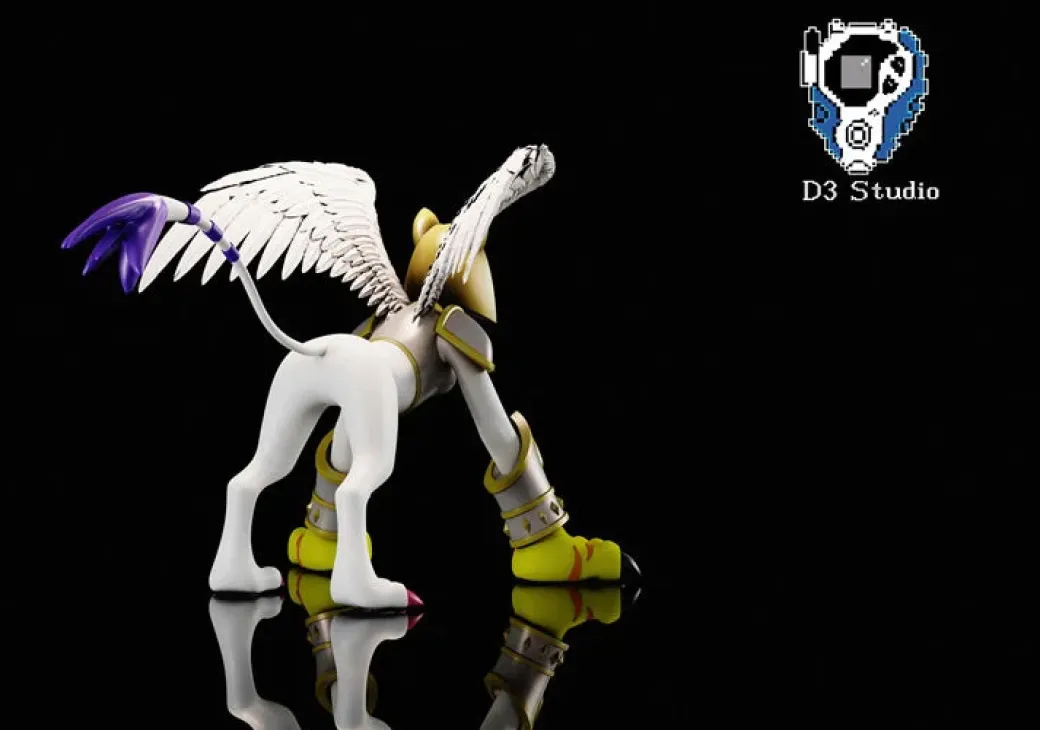 Pegasmon & Nefertimon - Digimon Resin Statue - D3 Studios