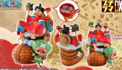 Petitrama DX Logbox Re Birth 01 Monkey D. Luffy & Tony Tony Chopper - ONE PIECE Official Statue - MegaHouse