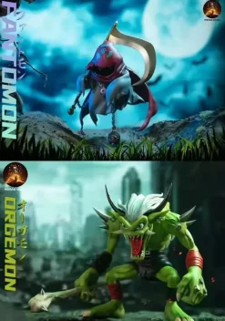 Phantomon & Ogremon - Digimon Resin Statue - MIMAN Studios