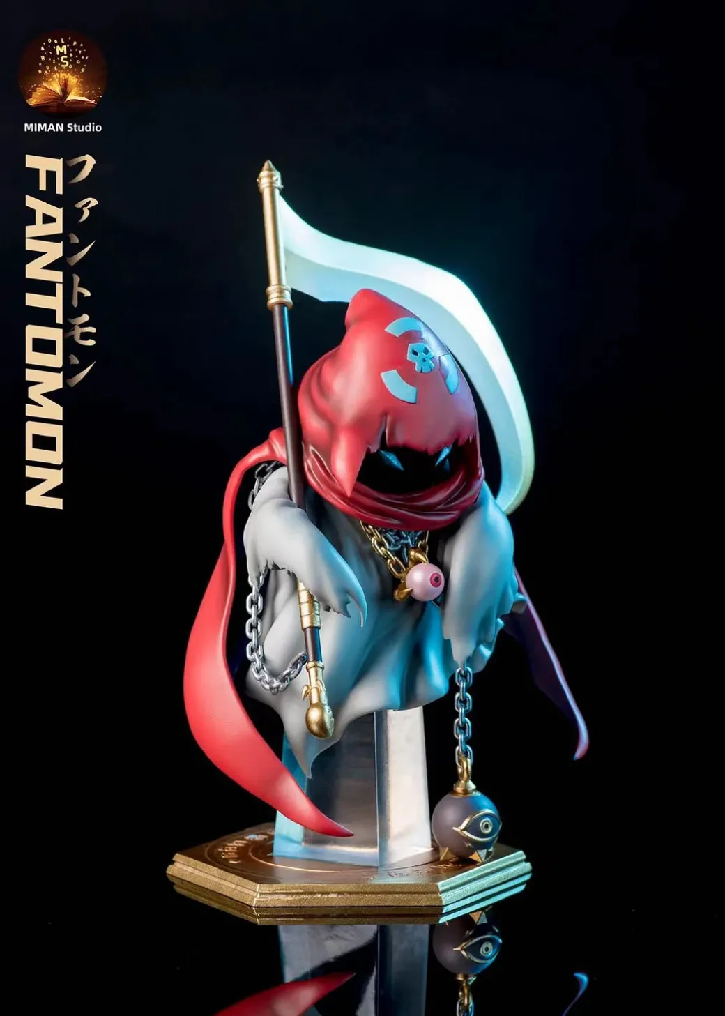 Phantomon & Ogremon - Digimon Resin Statue - MIMAN Studios