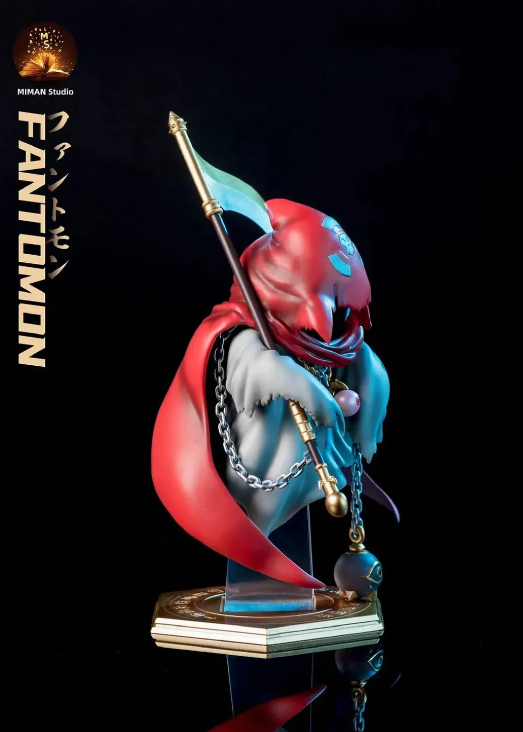 Phantomon & Ogremon - Digimon Resin Statue - MIMAN Studios