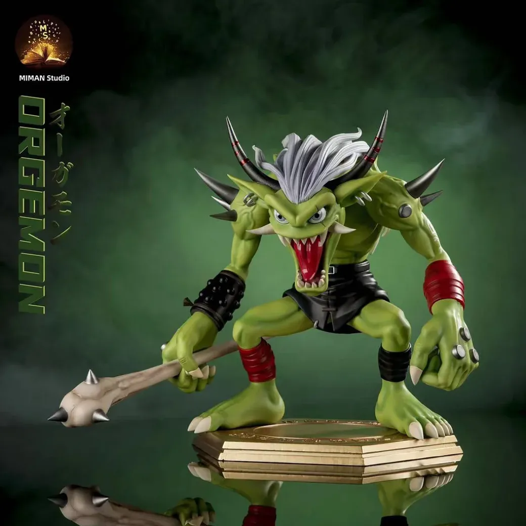 Phantomon & Ogremon - Digimon Resin Statue - MIMAN Studios