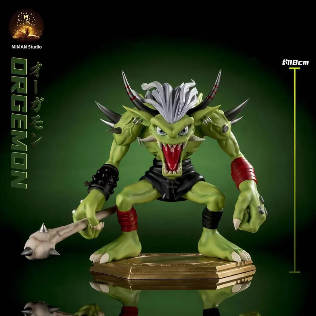 Phantomon & Ogremon - Digimon Resin Statue - MIMAN Studios