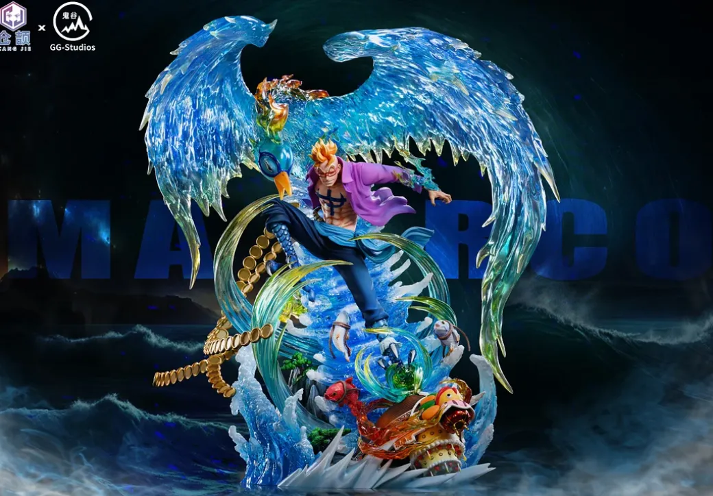 Phoenix Seal Marco with LED - ONE PIECE Resin Statue - Cangjie Studio