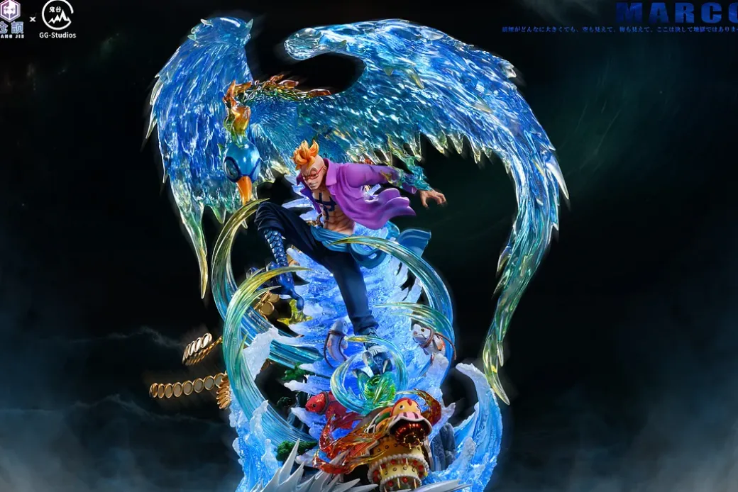 Phoenix Seal Marco with LED - ONE PIECE Resin Statue - Cangjie Studio