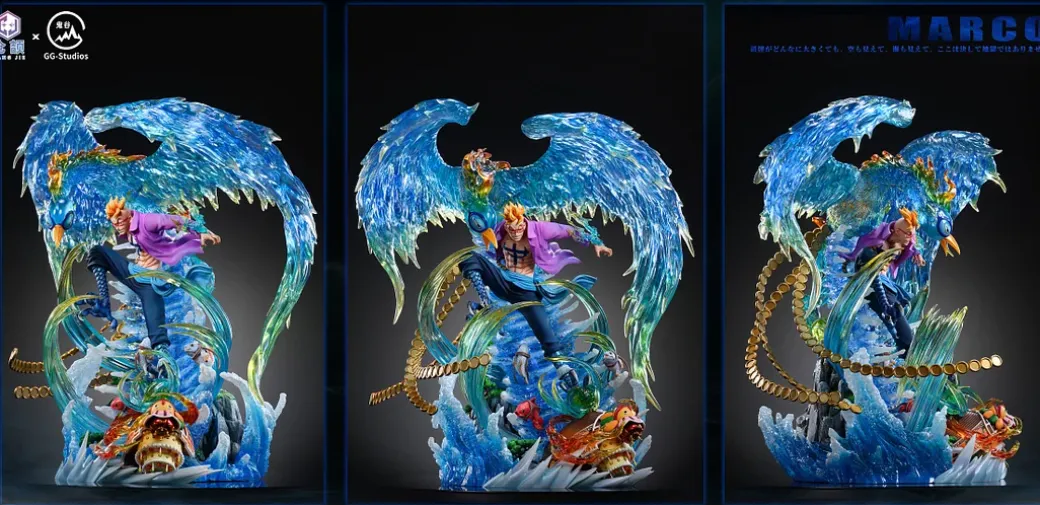 Phoenix Seal Marco with LED - ONE PIECE Resin Statue - Cangjie Studio