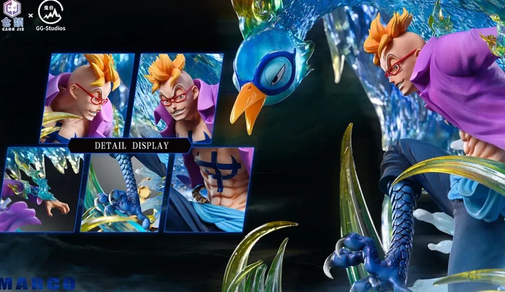 Phoenix Seal Marco with LED - ONE PIECE Resin Statue - Cangjie Studio