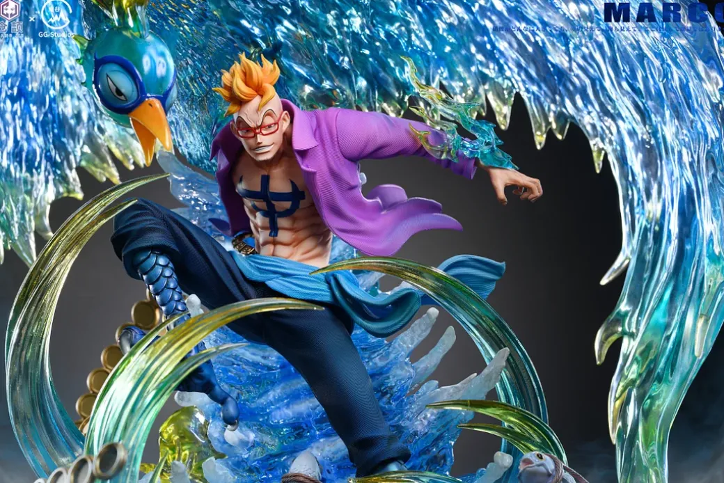 Phoenix Seal Marco with LED - ONE PIECE Resin Statue - Cangjie Studio