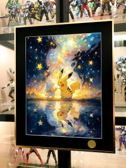 Pick The Stars Pikachu Decorative Painting - Pokemon - Xingkong Studio
