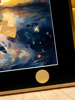 Pick The Stars Pikachu Decorative Painting - Pokemon - Xingkong Studio