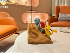 Pikachu & Squirtle Running - Pokemon Statue - XiaoDingDang Studio