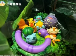 Pikachu Camping on Island - Pokemon Statue - XiaoDingDang Studio