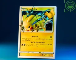 Pikachu Coming Out From Pokemon Card 2.0 - Pokemon Resin Statue - GEISHA Studio