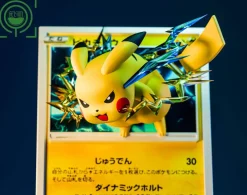 Pikachu Coming Out From Pokemon Card 2.0 - Pokemon Resin Statue - GEISHA Studio