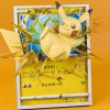 Pikachu Coming Out From Pokemon Card - Pokemon Resin Statue - GEISHA Studio