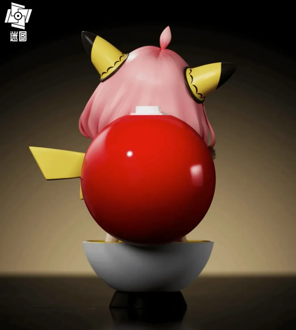 Pikachu Cosplay Anya Forger - Pokemon SPY X FAMILY Resin Statue - MiTu Studio
