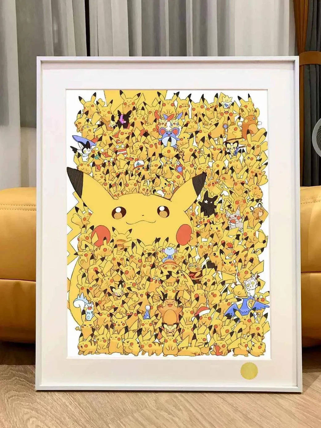 Pikachu Decorative Painting - Pokemon - Xingkong Studio