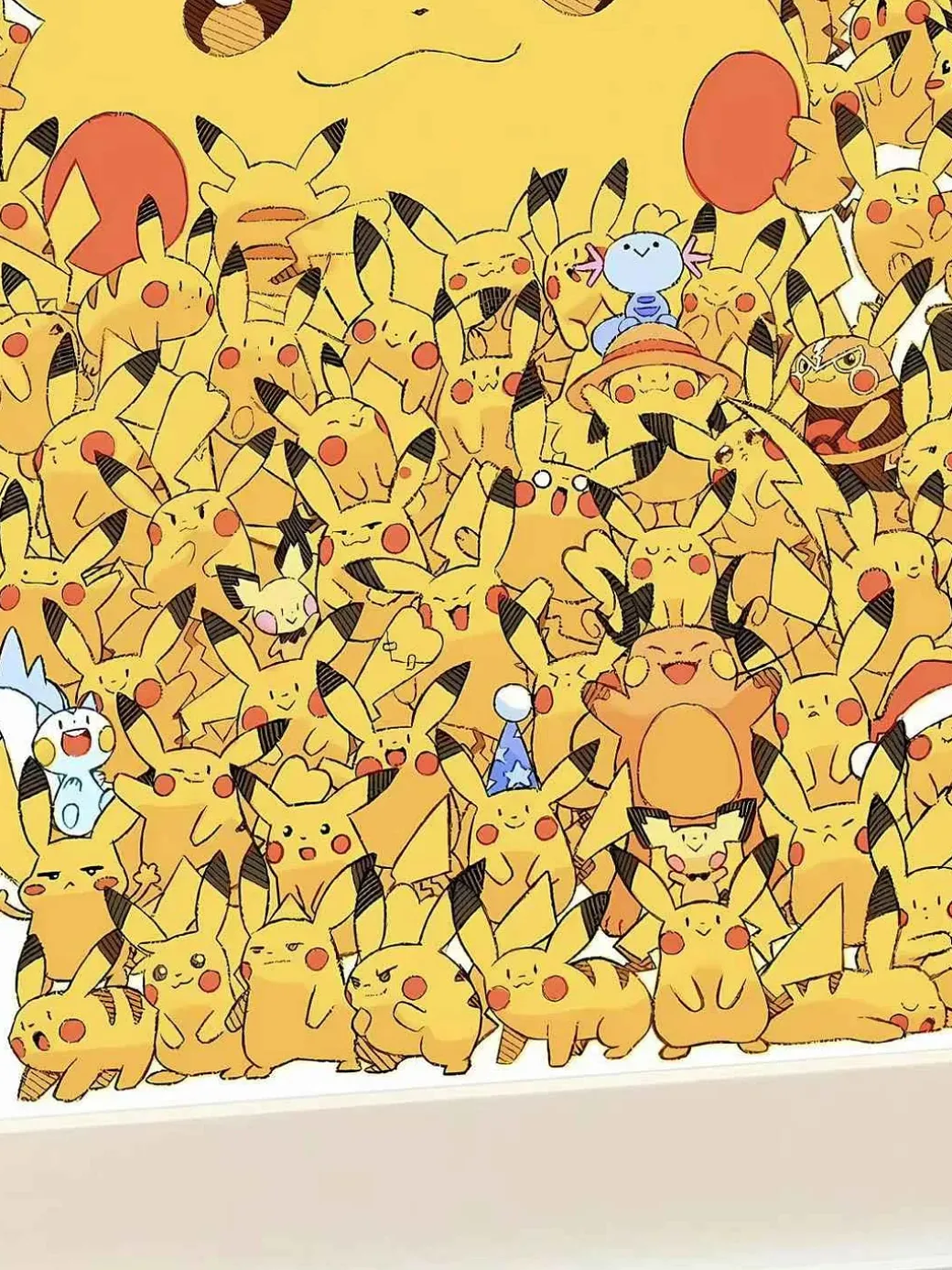 Pikachu Decorative Painting - Pokemon - Xingkong Studio
