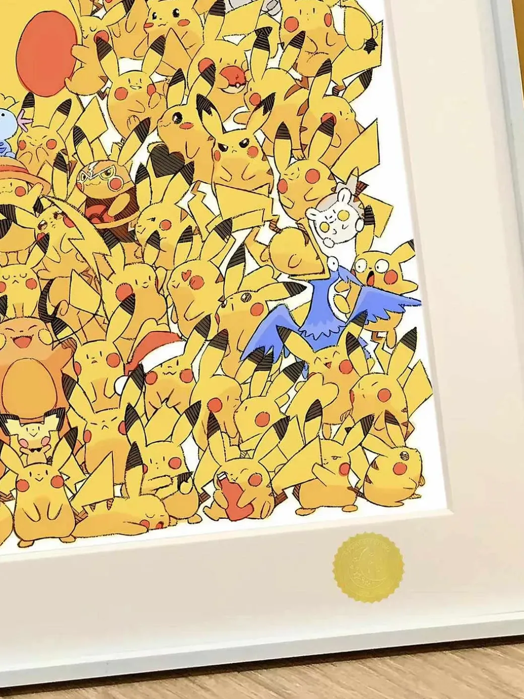 Pikachu Decorative Painting - Pokemon - Xingkong Studio