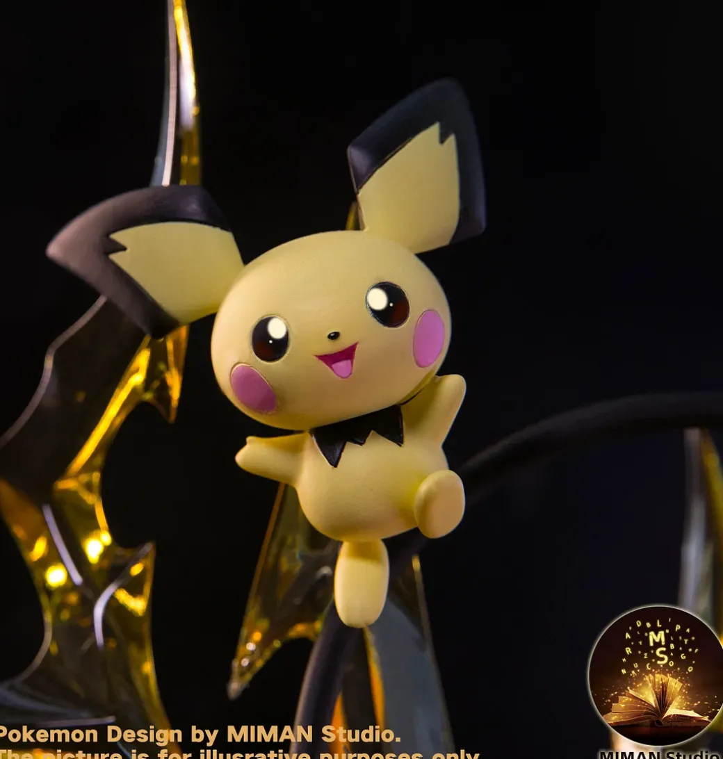 Pikachu Family - Pokemon Resin Statue - MIMAN Studios