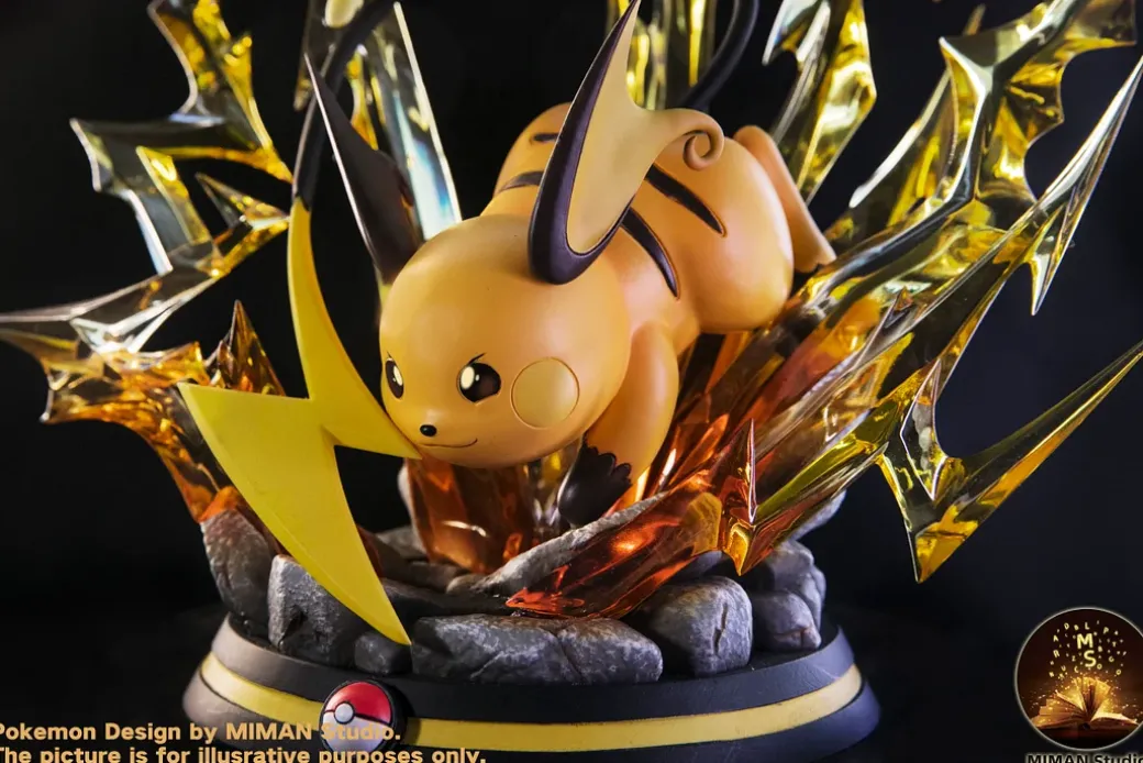 Pikachu Family - Pokemon Resin Statue - MIMAN Studios