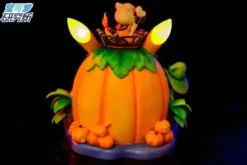 Pikachu Halloween Limited Edition Pumpkin Light - Pokemon Resin Statue - PL Studios