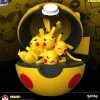 Pikachu Poke Ball - Pokemon Resin Statue - Gold Studio