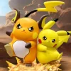 Pikachu VS Raichu - Pokemon Resin Statue - PPAP Studios