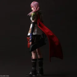 Play Arts Kai Movable Lightning - (FF13) Final Fantasy XIII Official Statue - Square Enix