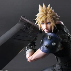 Play Arts Kai Movable Remake Cloud Strife - (FF7) Final Fantasy VII Official Statue - Square Enix