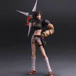 Play Arts Kai Movable Ver. 2 Remake Yuffie Kisaragi  - (FF7) Final Fantasy VII Official Statue - Square Enix