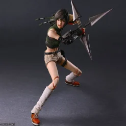 Play Arts Kai Movable Ver. 2 Remake Yuffie Kisaragi  - (FF7) Final Fantasy VII Official Statue - Square Enix