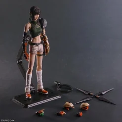 Play Arts Kai Movable Ver. 2 Remake Yuffie Kisaragi  - (FF7) Final Fantasy VII Official Statue - Square Enix