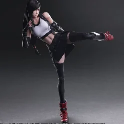 Play Arts Kai Tifa Lockhart Remake - (FF7) Final Fantasy VII Official Statue - Square Enix