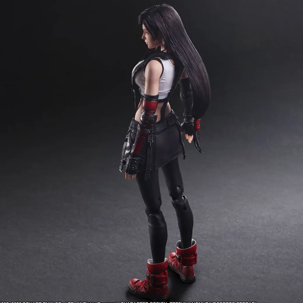 Play Arts Kai Tifa Lockhart Remake - (FF7) Final Fantasy VII Official Statue - Square Enix