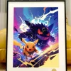 Pokemon Attack Decorative Painting - Pokemon - Xingkong Studio
