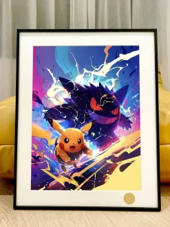 Pokemon Attack Decorative Painting - Pokemon - Xingkong Studio