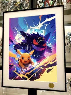 Pokemon Attack Decorative Painting - Pokemon - Xingkong Studio