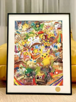 Pokemon Battle Festival Decorative Painting - Pokemon - Xingkong Studio