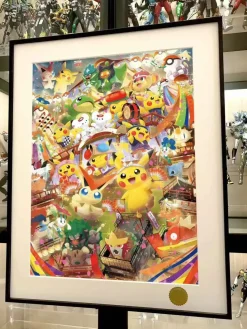 Pokemon Battle Festival Decorative Painting - Pokemon - Xingkong Studio