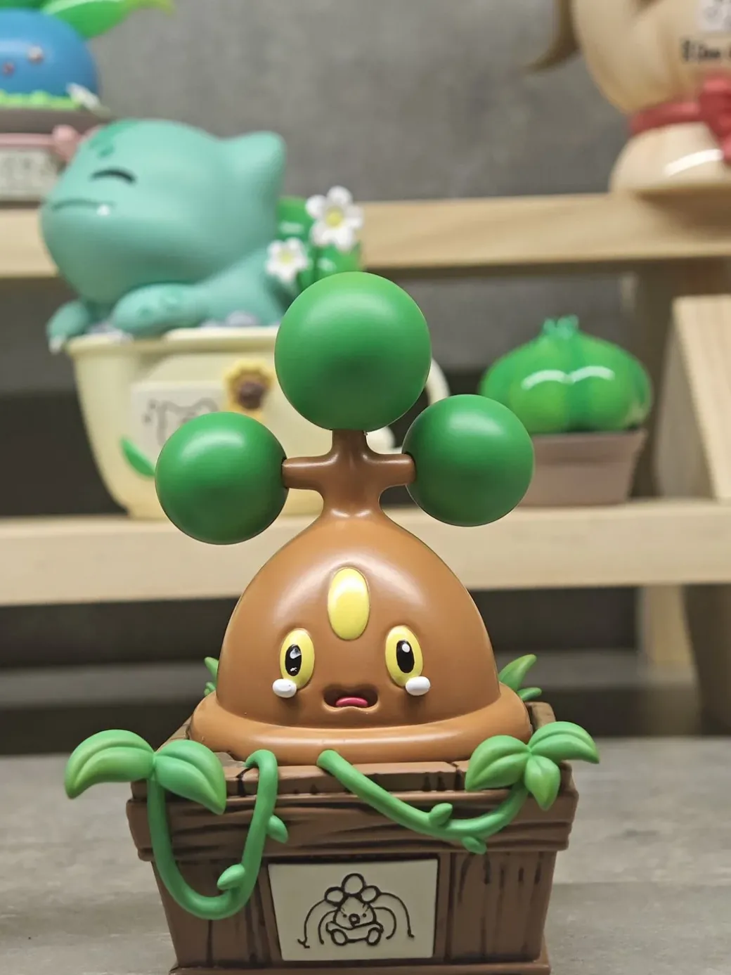 Pokemon Bonsai Series 003 Bonsly & Bellsprout Bonsai - Pokemon Resin Statue - BBD-Studios